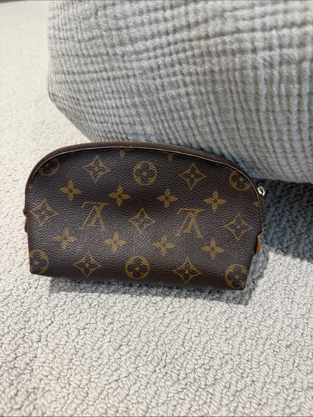 Vintage Louis Vuitton Monogram Cosmetic Pouch PM (Petit Model)
